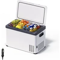Woltu Thermobehälter, Kompressor Kühlbox Warmhaltebox 30 L, Auto & Camping