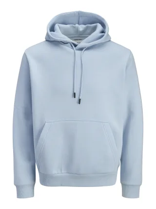 JACK&JONES - JJEBRADLEY SWEAT HOOD NOOS Celestial Blue - Gr. - XS