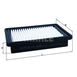 Mahle Luftfilter Opel Karl