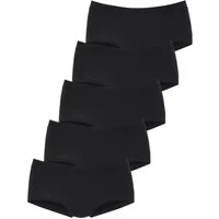 Vivance Panty (5er-Pack) mit breitem Bündchen ohne zusätzliches Gummi