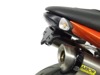 R&amp;G Kennzeichenhalter Heckumbau Triumph Speed Triple 1050 Bj. 2008-2010 eintragungsfrei