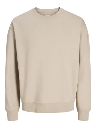 JACK&JONES - JJEACE SWEAT CREW NECK NOOS Moonbeam - Gr. - XXL