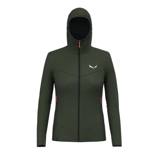 SALEWA - Sella Merino Kapuzenjacke Damen - Grün (Gr.42)