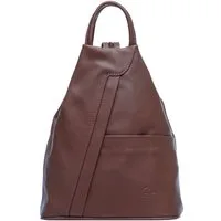 Caspar Cityrucksack 2in1 sportliche Leder Schultertasche - SIGNATURE LINE - Modell No.782