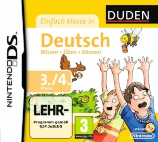 DUDEN Einfach Klasse in Deutsch 3./4. Klasse - [Nintendo DS]