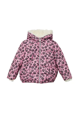 s.Oliver - Outdoor-Jacke creme|pink|mehrfarbig - Gr. - 98