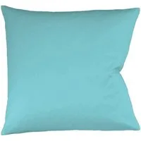 fleuresse Kissenbezug Colours Mako Satin, 100% Baumwolle, mit Reißverschluss, (2 Stück), Mako Satin, glänzend, glatt, Premium Qualität
