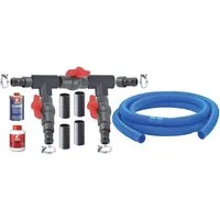 Aquaforte Pool-Wärmepumpe Montageset für Wärmepumpen Bypass Basic Ausführung