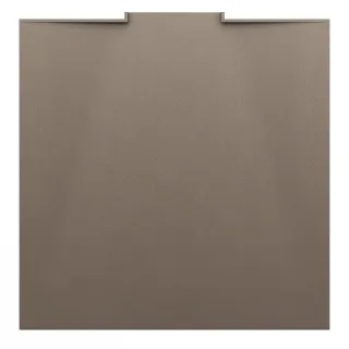 Laufen Duschwanne NIA 900x900x28 Marbond mit Wandablauf cafe, H2100311290001 H2100311290001