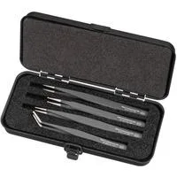 SMD-Pinzetten-Set Professional ESD, Greifzange schwarz