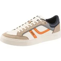 BOSS ORANGE Rhys_Tenn_pumi Sneaker Freizeitschuh, Halbschuh, Schnürschuh mit farbigen Besätzen