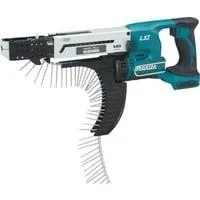 Akku-Magazinschrauber DFR750Z, 18 Volt blau/schwarz, ohne Akku und Ladegerät
