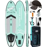 BEYOND MARINA Inflatable SUP-Board Aufblasbares Stehpaddelbrett, federleichtes Sup Board, Fusion Tech für Steifigkeit und Stabilität, Reisefreundlich