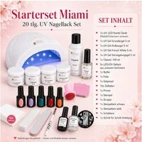 Sun Garden Nails Nagellack-Set UV Gel Starterset Miami - Einsteigerset