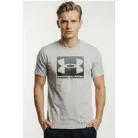 Under Armour® T-Shirt UA M BOXED SPORTS UPDATED SS mit Rundhalsausschnitt, aus Baumwolle und Polyester, pflegeleicht