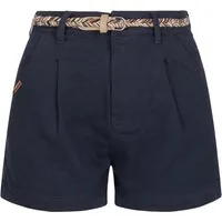 Ragwear Chinoshorts Sorenn Intl. kurze Hose mit hochwertigem Flechtgürtel