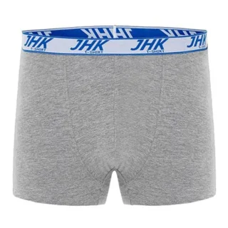 JHK - Boxershorts für Herren(3er-Pack) (Grau meliert)