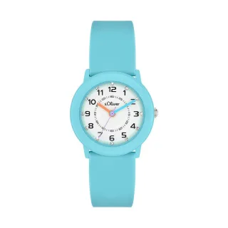 s.Oliver Kinderuhr mit Glitzerdetails SO-4519-PQ