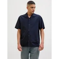 Jack & Jones Kurzarmhemd JJESUMMER RESORT SHIRT SS SN mit Resort Kragen