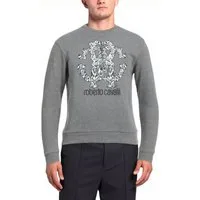 roberto cavalli Sweatshirt Unisex Lynx RC Logo Pullover Genderneutrales Design für vielseitigen Einsatz