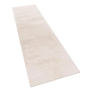 Paco Home Hochflorteppich, Creme, Kunststoff, Rechteckig, 80x300 cm, strapazierfähig, für Fußbodenheizung geeignet, Teppiche & Böden, Teppiche, Hochflorteppiche & Shaggys