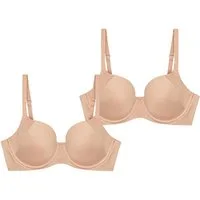 Triumph Bügel-BH Body Make-up Soft Touch (2-tlg) Damen Frauen Mädchen