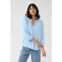 KAFFE Langarmbluse Langarm-Bluse KAannika
