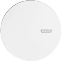ABUS Funk-Rauchmelder RWM450, Hitzemelder, 12-Jahres-Batterie, Weiß, 1 Stk Rauch- und Hitzewarnmelder (15 Melder vernetzbar, Q-Label & DIN EN14604 zertifiziert, Alarm (88dB)