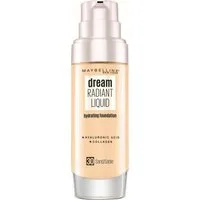MAYBELLINE NEW YORK Foundation DREAM RADIANT LIQUID MAKE-UP, mittlere Deckkraft, strahlendes Finish, 12H Feuchtigkeitspower