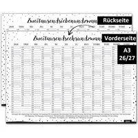 Timr Wandkalender Timr Wandkalender 2026 inkl. 2027 Motiv Dots I tr397