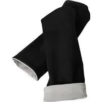 Britta Meier Armstulpen Midi Jersey-Pulswärmer 2 Lagen auch zum wenden Handgelenk Umfang ca. 16-22 cm Unterarm ca. 20-25 cm Länge 23 cm