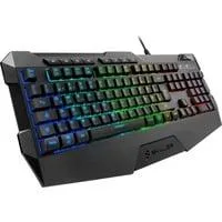 SKILLER SGK4, Gaming-Tastatur schwarz, DE-Layout, Rubberdome