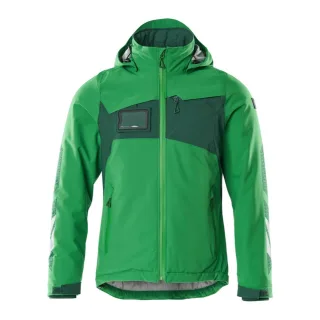 MASCOT Herren Winterjacke ACCELERATE Grasgrün / Grün S - 18035-249-33303-S