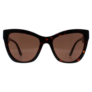 Versace Cat Eye Damen Havanna-Muster Dunkelbraun VE4417U