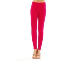 SYS Leggings Damen Leggings lang hoher Bund Baumwolle blickdicht