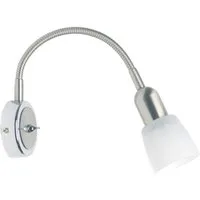 Brilliant Wandleuchte Wandstrahler 55390/77, Flexarm, Mit Schalter