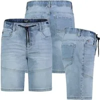 SUBLEVEL Shorts Herren Jogging Shorts Freizeit Bermuda kurze Hose Jeans Sweat Cargo