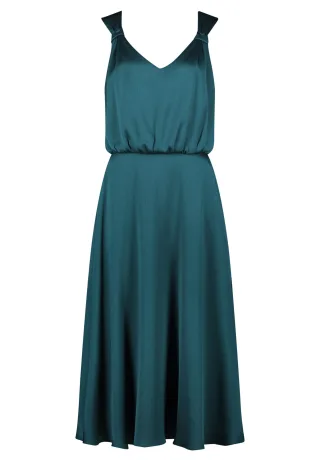 V by Vera Mont - Cocktailkleid oriental green - Gr. - 42