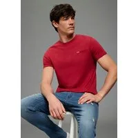 Bruno Banani T-Shirt Mit Doppelkragen und Zierbrusttasche