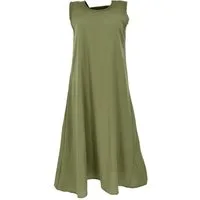 Guru-Shop Midikleid Natürliches Boho Sommerkleid, langes.. alternative Bekleidung