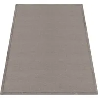 Paco Home Teppich Tatami 475, rechteckig, Höhe: 24 mm, Kurzflor, Uni-Farben, mit Memory Foam, waschbar
