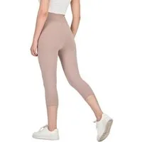 COMEOR 3/4-Leggings COMEOR Damen Capri Leggings – Bequeme 3/4 Sporthose aus Baumwolle bequemes Tragegefühl, elastischer Bund, vielseitig kombinierbar