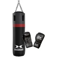 Hammer Boxsack Cobra (Set, mit Boxhandschuhen)