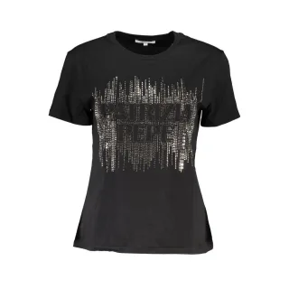 Pailletten-Logo-T-Shirt