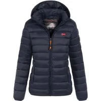 Geographical Norway Steppjacke Damen Herbst Jacke Steppjacke Outdoor leicht Kapuze Übergangsjacke