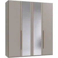 Wimex Drehtürenschrank London in den Breiten 180cm, 225cm und 270cm erhältlich, inkl. Spiegel Kleiderschrank wahlweise mit Basic- o. Premium-Ausstattung erhältlich