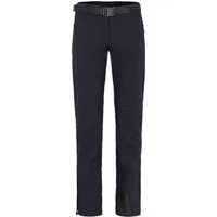 Bergson Outdoorhose MAILA Damen Winter Softshellhose, winddicht, warm, Kurzgrößen, Nacht blau
