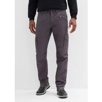 bonprix Cargohose (1-tlg) aus Baumwolle, mit Reißverschlussdetail, relaxed fit Passform