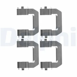 Delphi Zubeh?r f?r Bremsbel?ge vorne Chevrolet Opel Saab