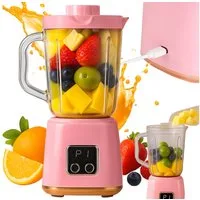 VERK GROUP Standmixer Smoothie Mixer USB, 50 W, Kabellos, USB-C, 10 Edelstahlklingen, 3 Programme, 600 ml